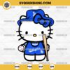 Hello Kitty Los Angeles Dodgers SVG Cut File, Hello Kitty Baseball SVG PNG