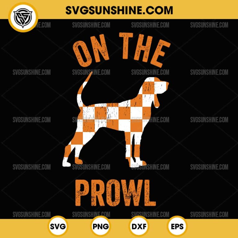 Hound On The Prowl Tennessee Dog SVG, Tennessee Volunteers Smokey ...