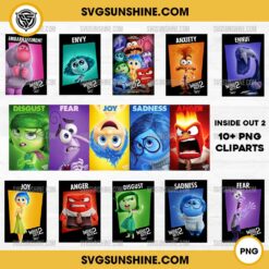 10+ Inside Out 2 Posters PNG, Inside Out 2 Clipart PNG Bundle, Inside Out 2 PNG Digital Download