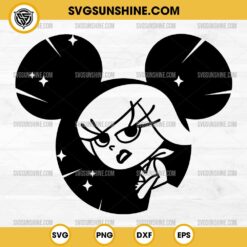 Disgust SVG, Inside Out 2 SVG, Disgust Disney Mouse Ears SVG