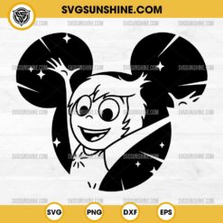 Joy SVG, Inside Out 2 SVG, Joy Disney Mouse Ears SVG