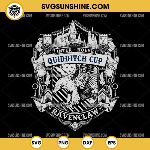 Ravenclaw Quidditch Team SVG, Harry Potter SVG, Ravenclaw SVG