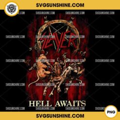 Slayer Hell Awaits PNG, Slayer Band PNG