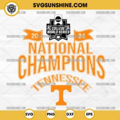 Tennessee Volunteers Baseball National Champions 2024 SVG PNG