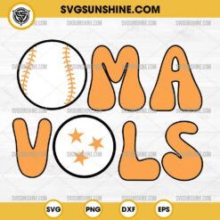 OmaVols Tennessee Baseball SVG PNG