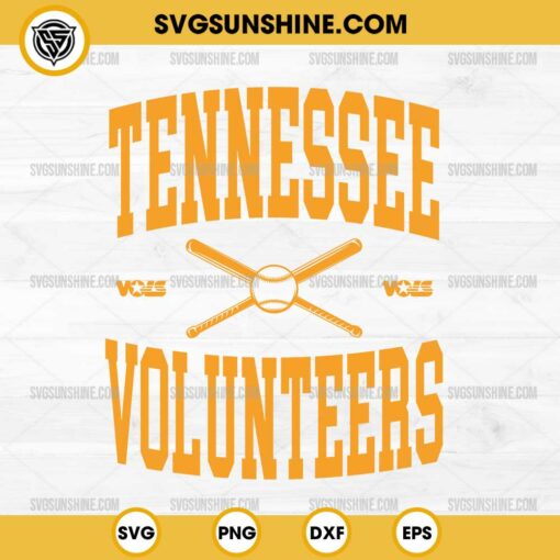 Vols SVG, Tennessee Vols Baseball SVG, Tennessee Volunteers SVG