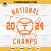 Tennessee Volunteers Baseball SVG, National Champs 2024 SVG