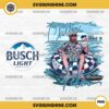 Trump Busch Light Chillin Like A Felon PNG, Trump Summer 2024 And Busch Light Beer Logo PNG