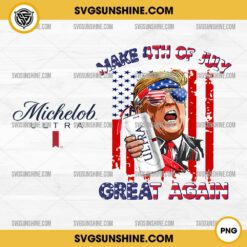 Trump Michelob Ultra Beer PNG, Trump Beer Michelob Ultra 4th Of July PNG
