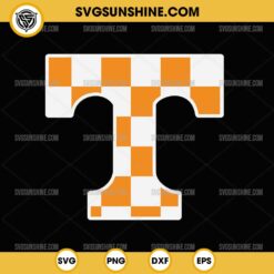 Tennessee Vols Checkered SVG, Checkerboard Tennessee Volunteers Logo SVG