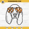 Vols Smokey Dog SVG, Orange Checkered Sunglasses SVG, Tennessee Volunteers Smokey Mascot SVG