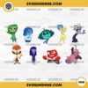 Inside Out 2 Characters PNG, Inside Out 2 Clipart PNG
