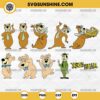 Yogi Bear SVG Bundle, Yogi Bear Cartoon SVG, The Huckleberry Hound Show SVG PNG Clipart