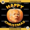 Joe Biden Pumpkin Happy Christmas PNG, Funny Anti Joe Biden Happy Christmas PNG