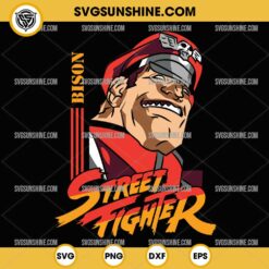 Bison Street Fighter SVG PNG Vector Clipart
