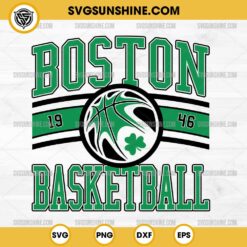 Boston Basketball 1946 SVG, Boston Celtics NBA 2024 SVG PNG