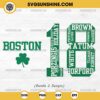 Boston Celtics 18 SVG, Boston Celtics SVG, 18 Times Of Wining 2024 NBA Champions SVG