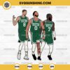 Boston Celtics Player SVG, Jayson Tatum SVG, Jaylen Brown SVG, Kristaps Porzingis SVG