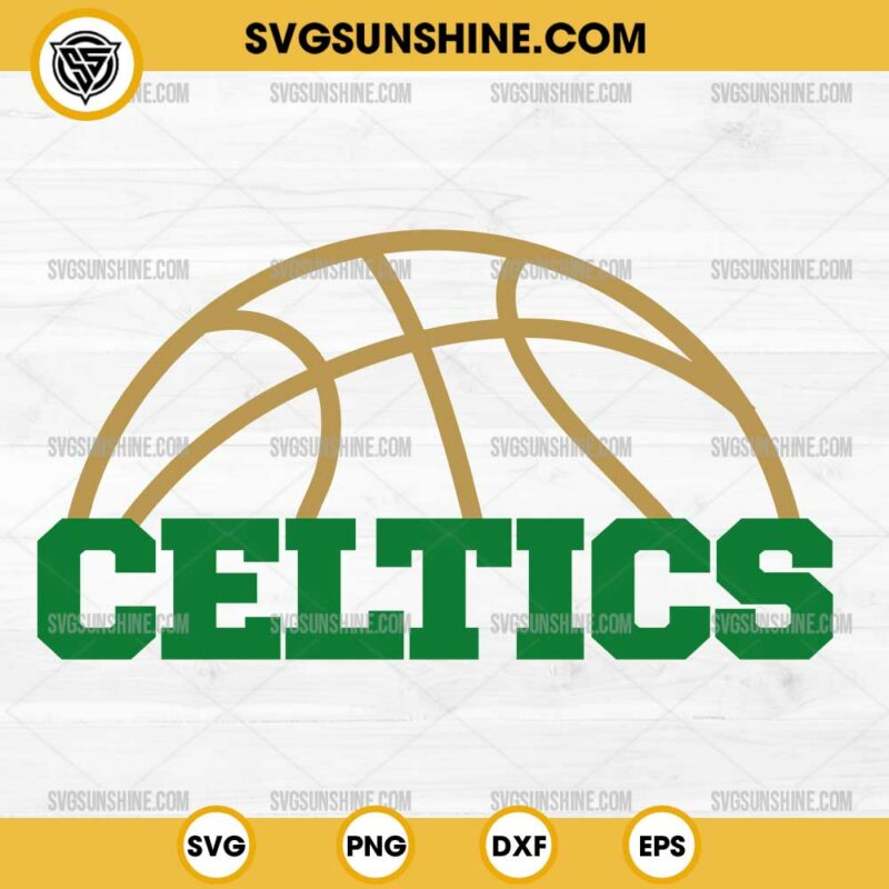 Celtics Basketball SVG, Boston Celtics SVG Cricut Cut File