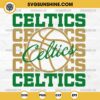 Celtics Basketball SVG Cut File, Boston Celtics SVG PNG DXF EPS