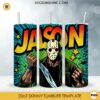 Jason Voorhees Comics Style 20oz Tumbler Wrap PNG File