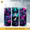 Maleficent Rose 20oz Tumbler Wrap PNG File