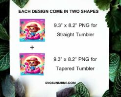 Killer Summer Viber Chucky 20oz Tumbler Wrap PNG, Chucky Horror Summer Tumbler PNG File