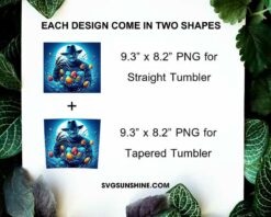 Freddy Krueger Easter Egg 20oz Tumbler Wrap PNG File