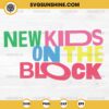 NKOTB New Kids On The Block SVG PNG Cricut