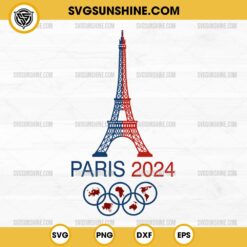 Paris 2024 Summer Olympics SVG PNG Cut Files