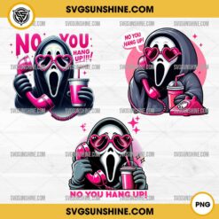 Pink The Ghostface Scream PNG, Scream No You Hang Up Png