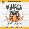 Pumpkin Patch Girly SVG, Halloween Coquette Bow SVG, Halloween Pumpkin SVG