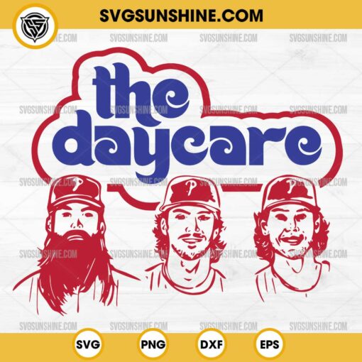 The Daycare SVG, Philadelphia Phillies SVG, Phillies Daycare SVG