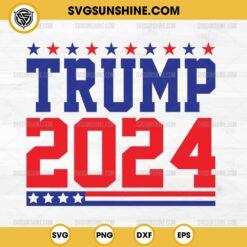 Trump 2024 SVG PNG Cut Files Vector Clipart