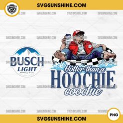 Trump Busch Light Hotter Than A Hoochie Coochie PNG, Trump Busch Light Logo PNG