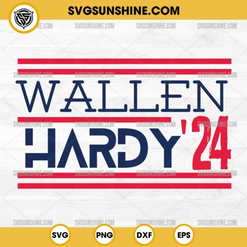 Wallen Hardy 24 SVG, Morgan Wallen SVG, HARDY SVG