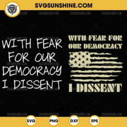 Bundle With Fear For Our Democracy SVG 2 Designs