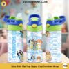 Bluey Family Starbucks Coffee 12oz Kids Flip Top Sippy Cup Tumbler Wrap PNG File