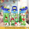 Grinch Christmas 12oz Kids Flip Top Sippy Cup Tumbler Wrap PNG File