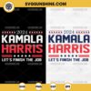 2024 Kamala Harris SVG Bundle, Let's Finish the Job SVG, Vote Democrat SVG, 2024 Election SVG