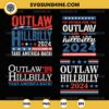 Bundle Outlaw Hillbilly 2024 SVG, Trump Vance 2024 SVG, Outlaw Hillbilly Take America Back SVG