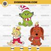 Bundle Baby Grinch SVG, Baby Cindy Lou Who SVG, Baby Max Dog SVG, Baby Christmas SVG