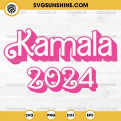 Barbie Kamala 2024 SVG, Election 2024 SVG, Barbie Kamala Harris 2024 SVG