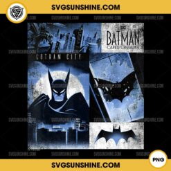 Batman Caped Crusader Gotham Square PNG, Batman Caped Crusader PNG Sublimation