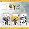 Beetlejuice And Lydia Deetz 16 oz Libbey Glass Can Tumbler Design PNG