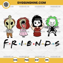 Beetlejuice Friends SVG, Beetlejuice Characters SVG, Chibi Beetlejuice SVG