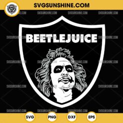 Beetlejuice Las Vegas Raiders SVG, Beetlejuice NFL Football SVG, Las Vegas Raiders Horror Halloween SVG