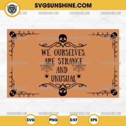 Beetlejuice Strange And Unusual Decor SVG PNG Vector Clipart