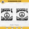 Bundle Bachelorette Party SVG, Dazed And Engaged SVG, Boozed And Confused SVG, Hippie Bach Party SVG