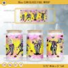 Chibi Beetlejuice Libbey 16oz Can Glass Full Wrap PNG